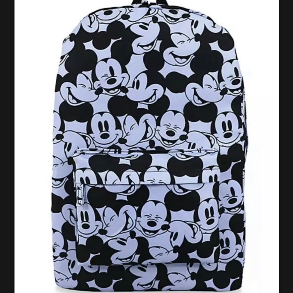 Disney Store Mickey Mouse Expressions Backpack 2021 New Blue Black NWT